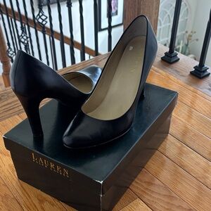 Lauren Ralph Lauren Classic Black Heels